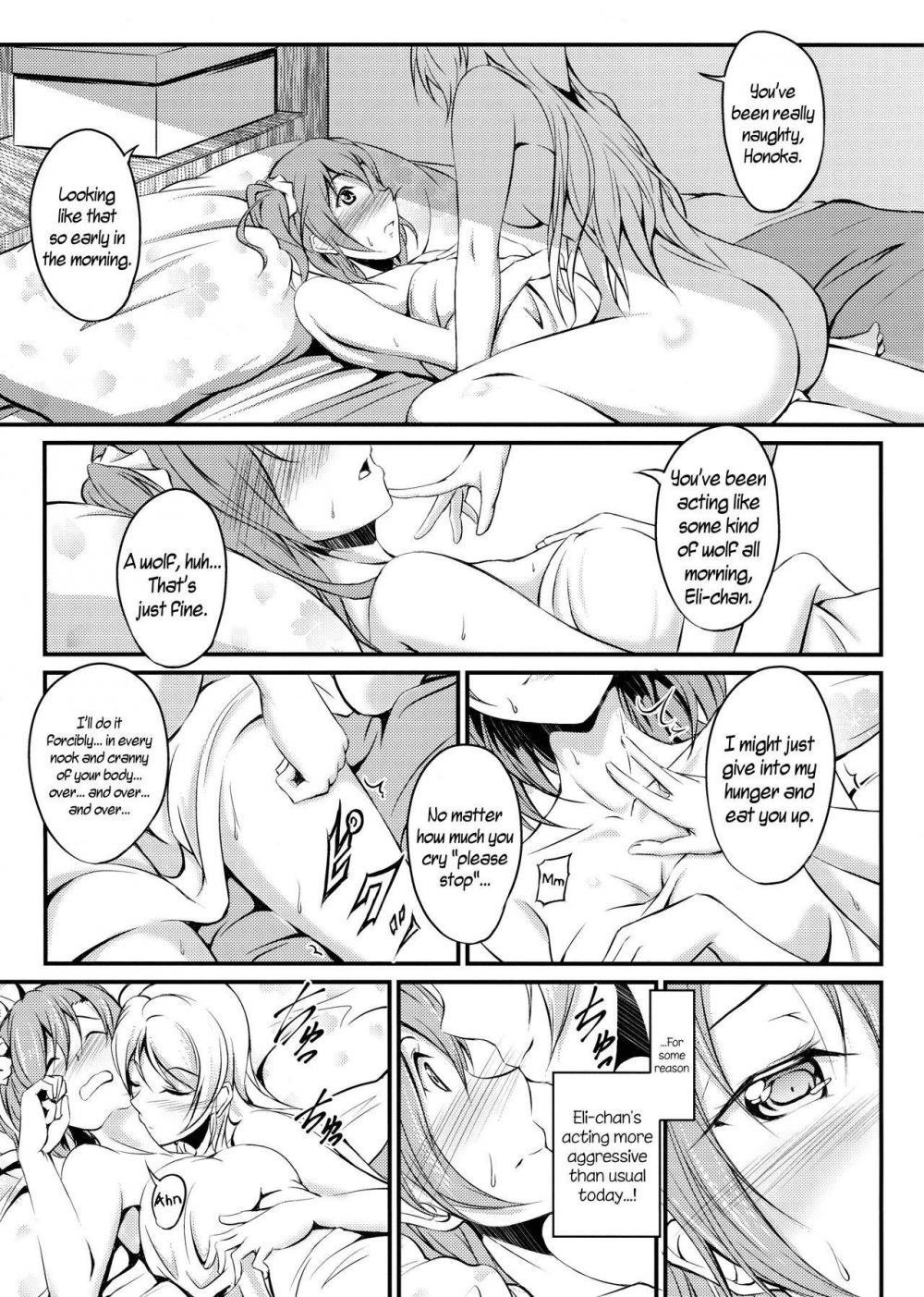 Hentai Manga Comic-Honoka and Eli's Life Living Together-Read-7